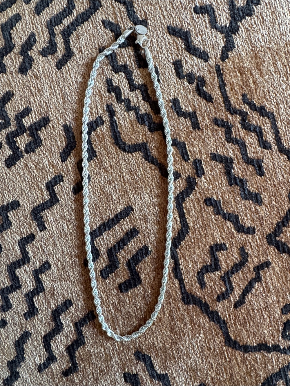 Solid 925 Sterling Silver Rope Chain - 17g